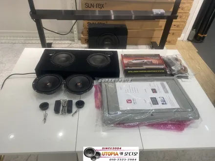 울산스타렉스캠핑카~카오디오/천정모니터&CDT스피커작업