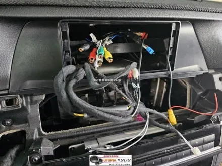 울산BMW차량안드로이드작업$김해에서방문하신BMW차량       CDT안드로이드올인원장착