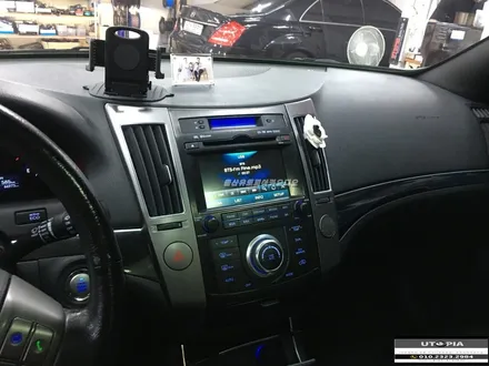 울산베라크루즈 안드로이드 카오디오 장착 .. Can 통신 공조개조   Kenwood CD 오디오 하단 개조장착