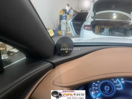 울산G80카오디오작업~ 신형G80입니다. CDT DSP 6.4BT장착~   AVI HF50V 풀레인지 콘트위터 조합~ 정말 최고입니다.