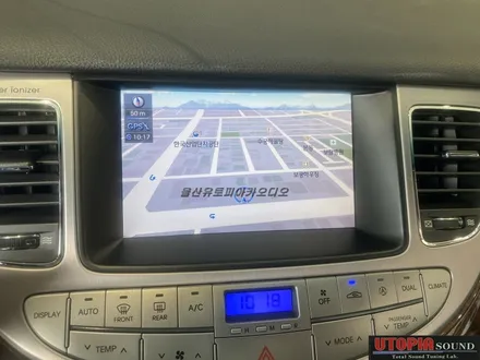 울산제네시스BH안드로이드전문점/대구에서 방문하신 제네시스BH 9인치 안드로이드 교환