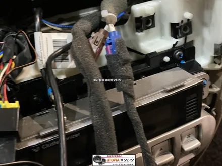 울산모하비안드로이드작업*모하비 9인치 안드로이드카오디오교환