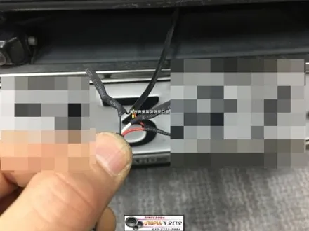 울산카오디오 전방카메라 장착