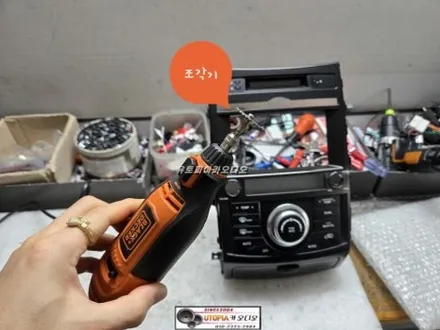 베라크루즈 안드로이드작업$13인치 안드로이드올인원시공