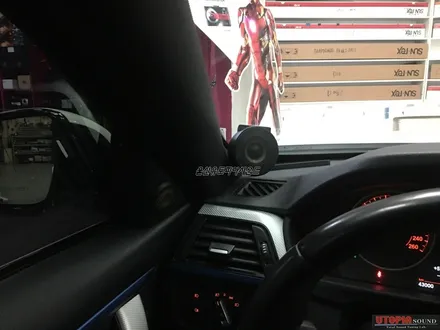 울산BMW카오디오 /  BMW 420D        소닉 디자인 와이드레인지 트위터 작업
