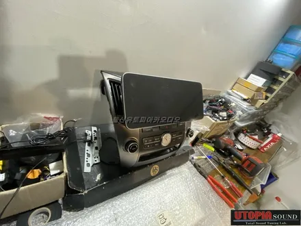 울산안드로이드전문점/서울에서 방문하신 에쿠스 12.3인치     안드로이드교환