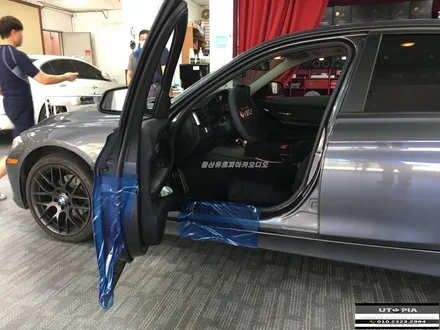 울산BMW 포컬 스피커 교환 / BMW 320i 포컬 ES-100K 2웨이    스피커 교환, 프론트 도어 신슐레이터 방음작업