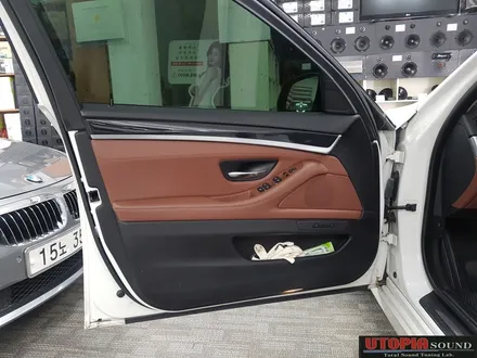 [울산카오디오]   BMW 520D 일본  DIECOCK 2웨이     멀티 스피커를 장착하여 음 튜닝을 하다