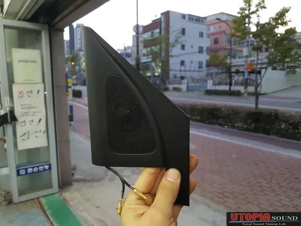 [울산카오디오]   현대자동차 맥스크루즈  미국 핸드메이드수공예 스피커 CDT HD 스피커 장착