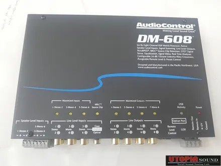 [ 울산카오디오 ]   현대자동차 제네시스  Audiocontrol DSP 프로세서를 장착하다