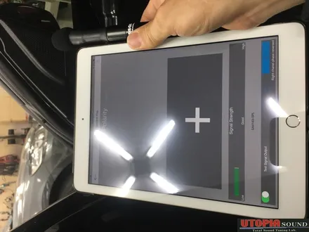 울산카오디오작업 / 삼성자동차 SM7 셀수스 XPZ 6.2B    스피커 튜닝작업