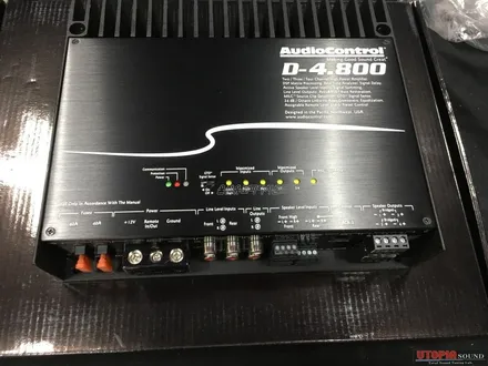 울산카오디오 /  그랜져HG CDT 3웨이 스피커 작업 & 오디오컨트롤 D4.800 앰프 조합