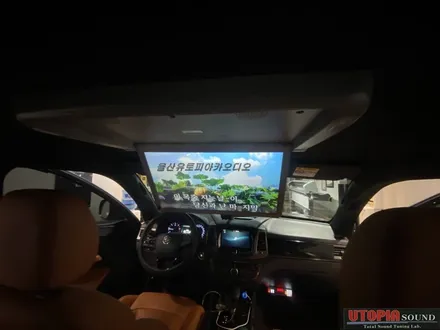 울산남구카오디오전문점/렉스턴칸 캠핑카 금영노래방기기설치