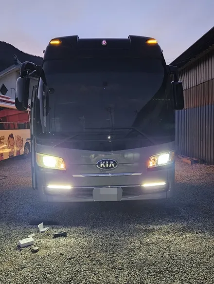 24V 합법인증 스티커인증 브라비오올뉴클래식 LED 전조등 검사통과 버스 트럭 대구 최다장착점 / 대구 달서