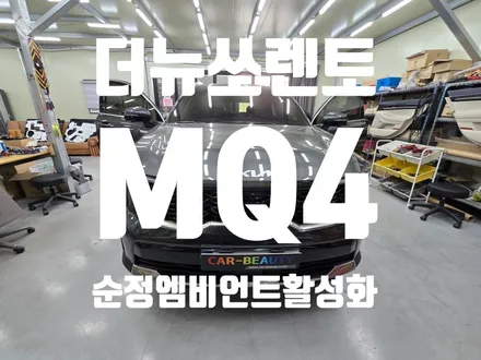 더뉴쏘렌토 MQ4 순정엠비언트 옵션이 없는 차량에 순정엠비언트 활성화 대구 순정엠비언트 전문점 카뷰티 / 대구 달서