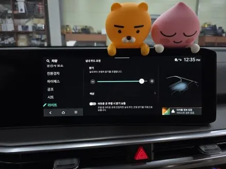 더뉴쏘렌토 4세대 MQ4 순정엠비언트 옵션이 없으면 순정엠비언트활성화 시공이 가능한 카뷰티 / 대구 달서