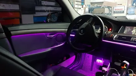 대구 엠비언트 BMW 5GT DMX 비노출 매립형 무드등 카뷰티 / 대구, 구미