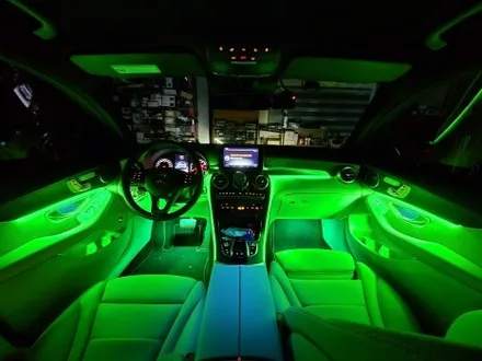 벤츠 GLC X253 광량업엠비언트 순정과는 차원이 다른 밝기로 화려하게 변신~ / 대구, 구미