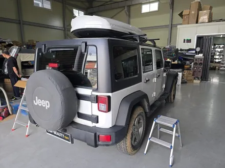 JEEP 루비콘 랭글러 루프박스 가로바 대구루프박스 대구가로바 장착은 카뷰티 / 대구 달서