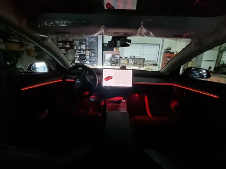 TESLA 테슬라  모델3 DMX 엠비언트 환상적인 실내 감성 #카뷰티 / 대구, 구미