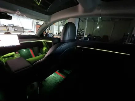 TESLA 테슬라  모델3 DMX 엠비언트 환상적인 실내 감성 #카뷰티 / 대구, 구미