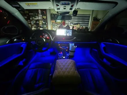 아우디 A6 엠비언트 순정같은 퀄리티로 이질감이 없는 엠비언트라이트 튜닝 / 대구, 구미