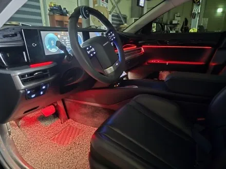 그랜져 GN7 순정엠비언트 옵션이 없다면 순정모드 그대로 순정활성화엠비언트 비노출가공 시공이 가능한 카뷰티 / 대구 달서