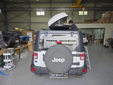 JEEP 루비콘 랭글러 루프박스 가로바 대구루프박스 대구가로바 장착은 카뷰티 / 대구 달서