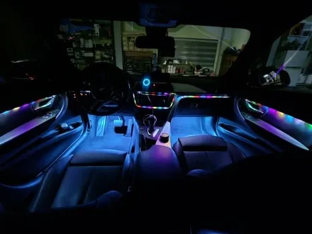 BMW F30 3시리즈 엠비언트 라이트 튜닝 후기 ㅣ 3시리즈 실내 분위기 확 바꾸는 방법 / 대구 달서