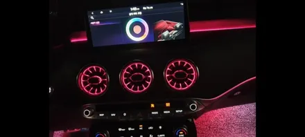 스팅어 대구 엠비언트 순정연동 DMX 비노출 매립형 벤츠송풍구 카뷰티 / 대구, 구미