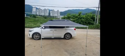 대구 사이드어닝 싼타페 TM 휴고사이어닝 휴고가로바 툴레 피아마 / 대구, 구미