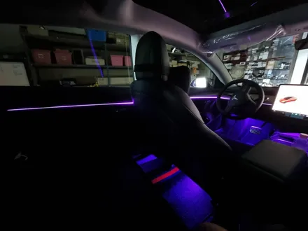 TESLA 테슬라  모델3 DMX 엠비언트 환상적인 실내 감성 #카뷰티 / 대구, 구미