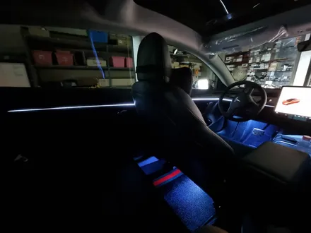 TESLA 테슬라  모델3 DMX 엠비언트 환상적인 실내 감성 #카뷰티 / 대구, 구미