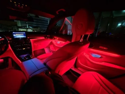 벤츠 GLC X253 광량업엠비언트 순정과는 차원이 다른 밝기로 화려하게 변신~ / 대구, 구미
