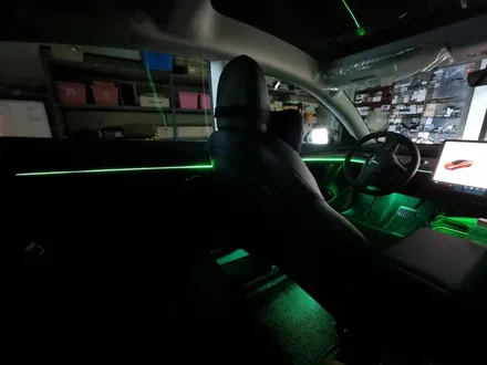TESLA 테슬라  모델3 DMX 엠비언트 환상적인 실내 감성 #카뷰티 / 대구, 구미