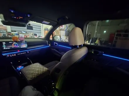 더뉴쏘렌토 4세대 MQ4 순정엠비언트 옵션이 없으면 순정엠비언트활성화 시공이 가능한 카뷰티 / 대구 달서