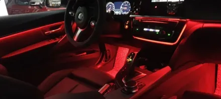 BMW F30 엠비언트라이트 DMX 비노출 매립형 대구 엠비언트무드등 카뷰티 / 대구, 구미