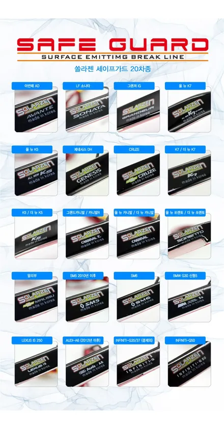 LED보조브레이크등 LED보조브레이크등 세이프가드 쏠라젠 / 대구 달서