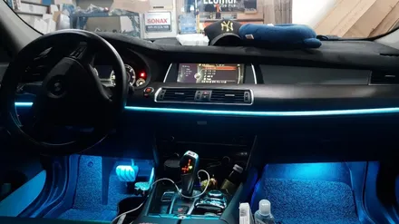 대구 엠비언트 BMW 5GT DMX 비노출 매립형 무드등 카뷰티 / 대구, 구미
