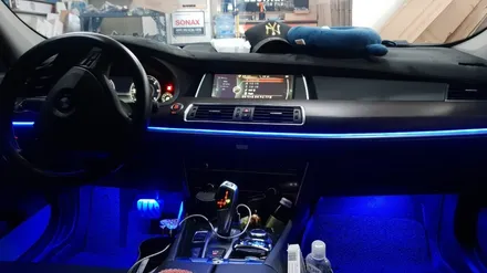 대구 엠비언트 BMW 5GT DMX 비노출 매립형 무드등 카뷰티 / 대구, 구미