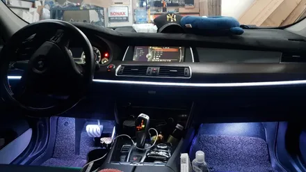 대구 엠비언트 BMW 5GT DMX 비노출 매립형 무드등 카뷰티 / 대구, 구미
