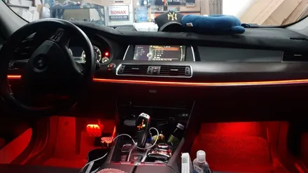 대구 엠비언트 BMW 5GT DMX 비노출 매립형 무드등 카뷰티 / 대구, 구미