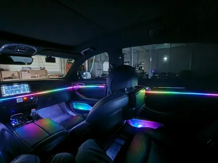 [제네시스G80 무빙엠비언트]DMX 엠비언트 대구 남부지사 카뷰티 블랙아크릴 엠비언트라이트 시공 / 대구, 구미