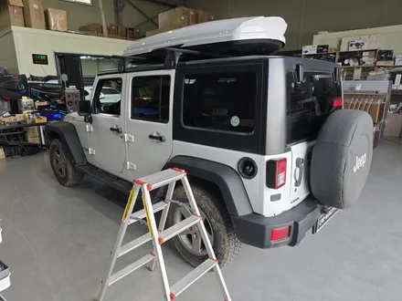 JEEP 루비콘 랭글러 루프박스 가로바 대구루프박스 대구가로바 장착은 카뷰티 / 대구 달서