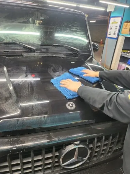 구래동 손 세차 G63AMG 청결함. 으르렁! / 경기 김포