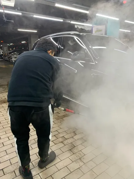 구래동 손세차, 아기 카시트 스팀 소독까지 기본인데 환상 퀄리티, 환상 시스템 / 경기 김포