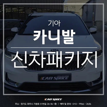 카니발 차량으로 보는 스탠다드 신차패키지 구성 / 파주시 와동동