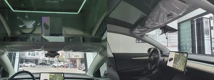테슬라 모델 3, 티나인 R70 시공은 파주 신차패키지 전문점이지. / 파주시 와동동