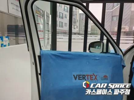 파주 운정 싼타페 MX5 신차패키지 검수중 하자발견으로 수정 후 썬팅 블랙박스 PPF 유리막코팅 튜닝 / 파주시 와동동