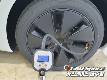 일산 파주 김포 테슬라 모델3 신차패키지 - 디테일검수, 레인보우 IS200 썬팅, PPF, 가죽시트 유리막코팅 튜닝 시공 / 파주시 와동동
